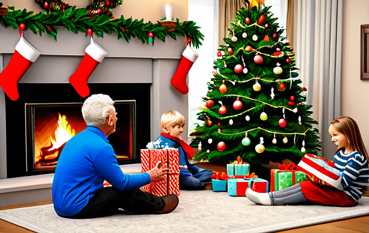 A Festive Teenieping Gathering**
A group of fully clothed Teenieping characters are gathered around a decorated Christmas tree indoors, exchanging gifts. The room is warm and inviting, with a fireplace in the background. Christmas lights twinkle. Safe for work, appropriate content, modest attire, family-friendly, perfect anatomy, correct proportions, well-formed hands, proper finger count, natural body proportions, professional digital illustration, high quality.
**