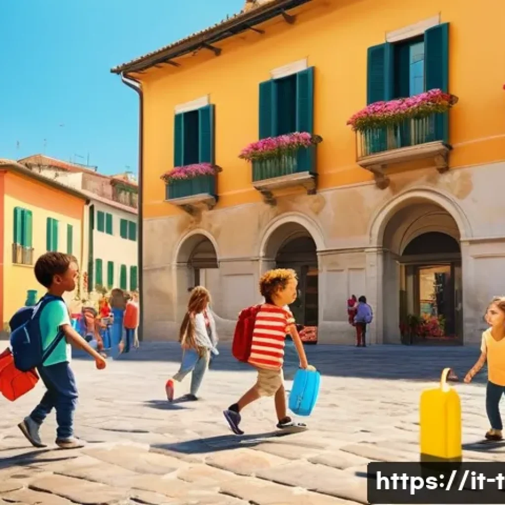 티니핑 애니메이션 시장 점유율 - A vibrant and colorful cartoon-style scene featuring a diverse group of children aged 3 to 7 playing...