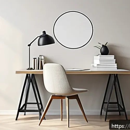 Home 30 티니핑 배경 이미지 다운 방법 - A sleek minimalist desktop wallpaper featuring soft neutral tones like beige, light gray, and off-wh...