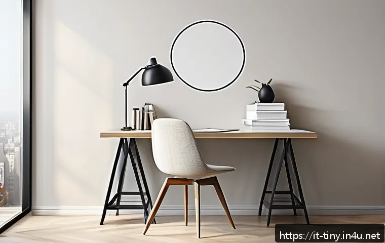 티니핑 배경 이미지 다운 방법 - A sleek minimalist desktop wallpaper featuring soft neutral tones like beige, light gray, and off-wh...