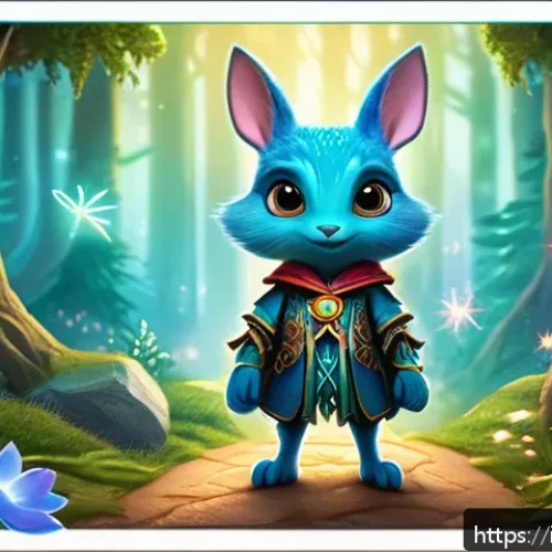Home 17 티니핑 캐릭터별 수집 카드 - A vibrant, detailed illustration of a rare Tinyping trading card featuring the character Tiny in a d...